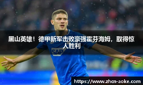 黑山英雄！德甲新军击败豪强霍芬海姆，取得惊人胜利