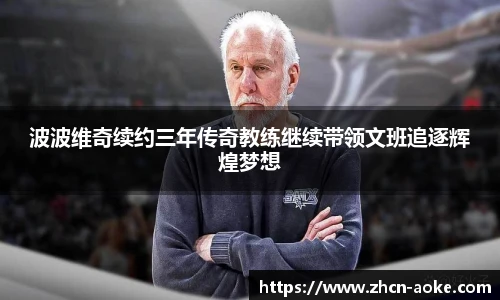 波波维奇续约三年传奇教练继续带领文班追逐辉煌梦想