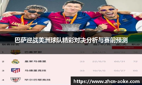 巴萨迎战美洲球队精彩对决分析与赛前预测